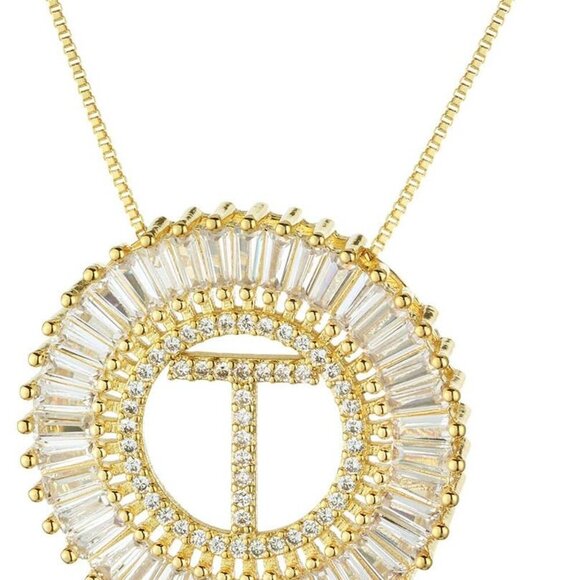 A-Z Alphabet Pendant Necklaces Charms Women Initial Letter Chain Necklace 4 Colo - Picture 1 of 5